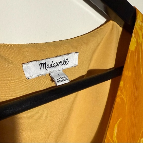 Madewell Ruffle Floral Long Sleeve Maxi Dress - Picture 8 of 14